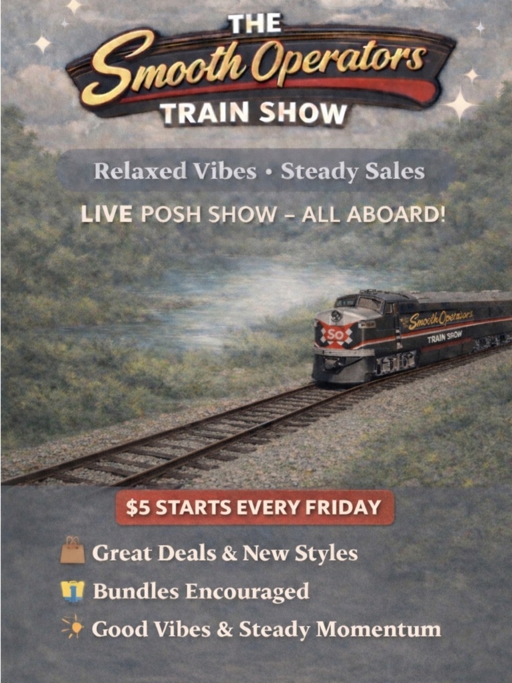 🚂 The Smooth Operators 🚂 is LIVE now Every Friday Train Show - Picture 3 of 7